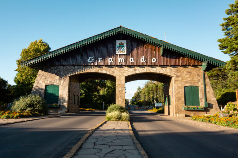 Portico,Of,The,City,Of,Gramado.,Rio,Grande,Do,Sul
