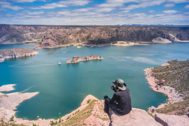 Valle,Grande,Dam,Landscape,At,Mendoza,-,Argentina