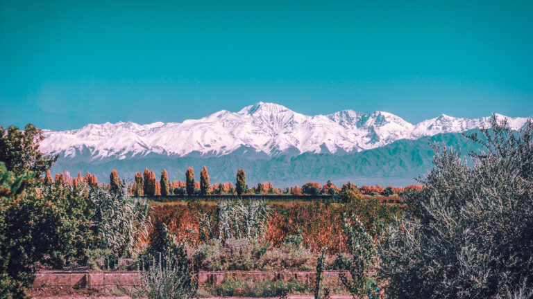 View,To,The,Cordillera,De,Los,Andes,,Mendoza,-,Argentina