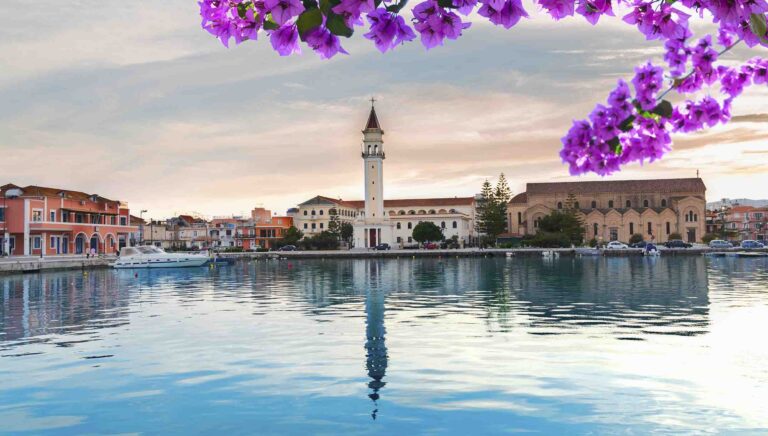 Greece, Zakynthos - Bell Tower of Agios Dionysios Church